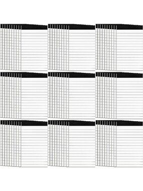 100 Pack Mini Lined Notepads 4x6 Inch | Memo Pads for Office & School Supplies